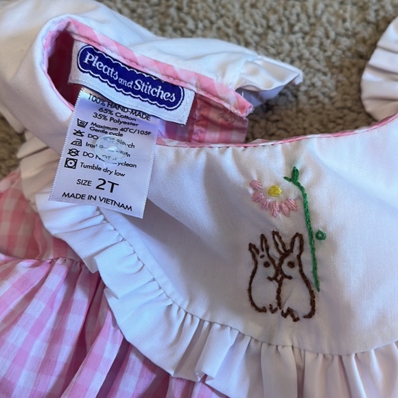 Pink Gingham Dress - Picture 2 of 2